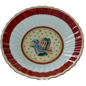 Villeroy & Boch Christmas Toy's Fantasy Clown Gift Candy Dish #3879
